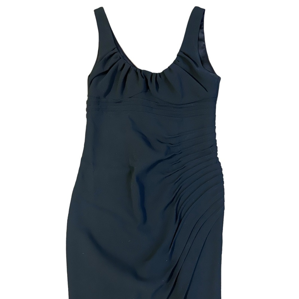 Blumarine NWT Black Silk Formal Dress Size 42